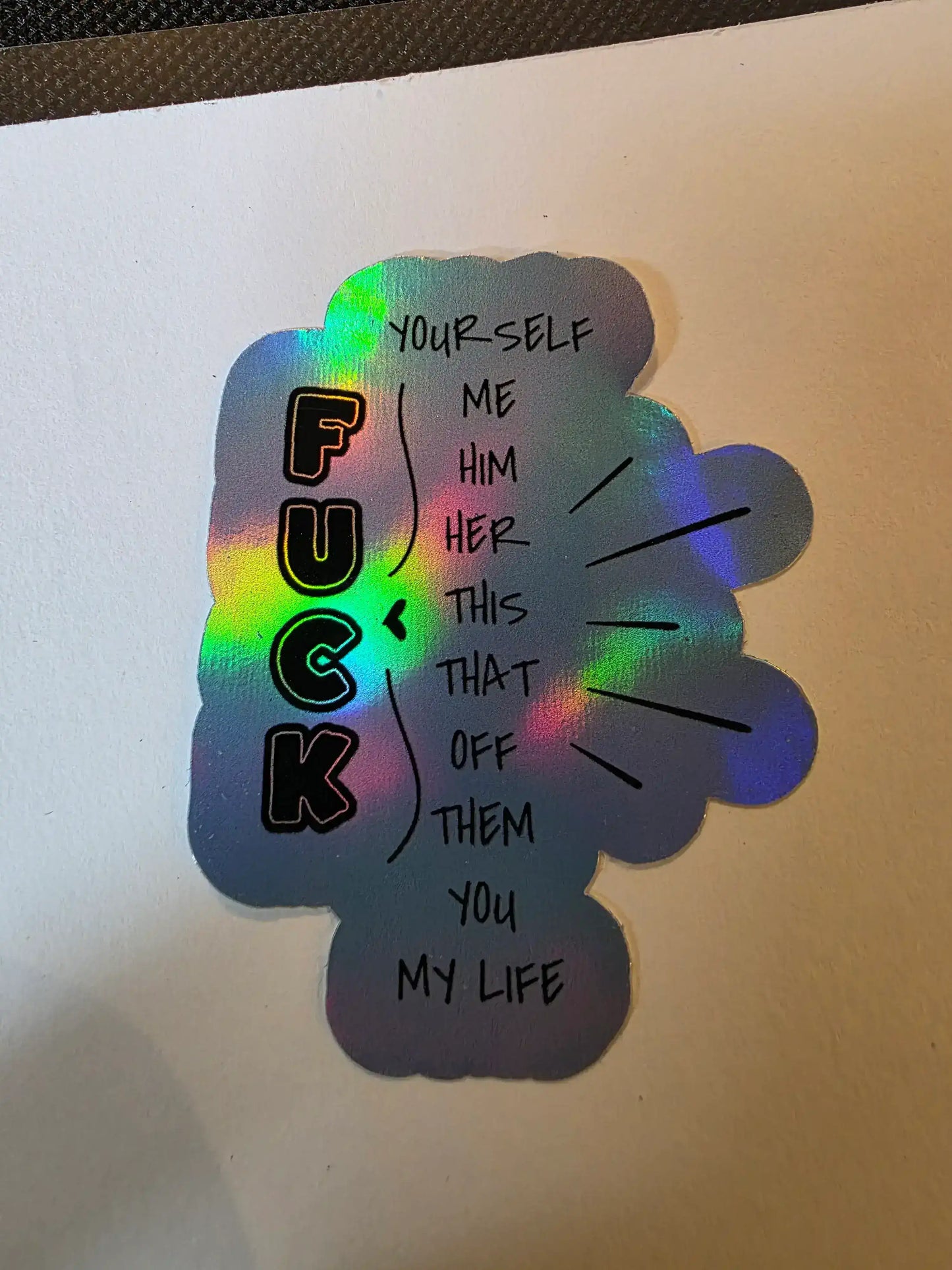 Pick your F*ck | Premium Vinyl Sticker