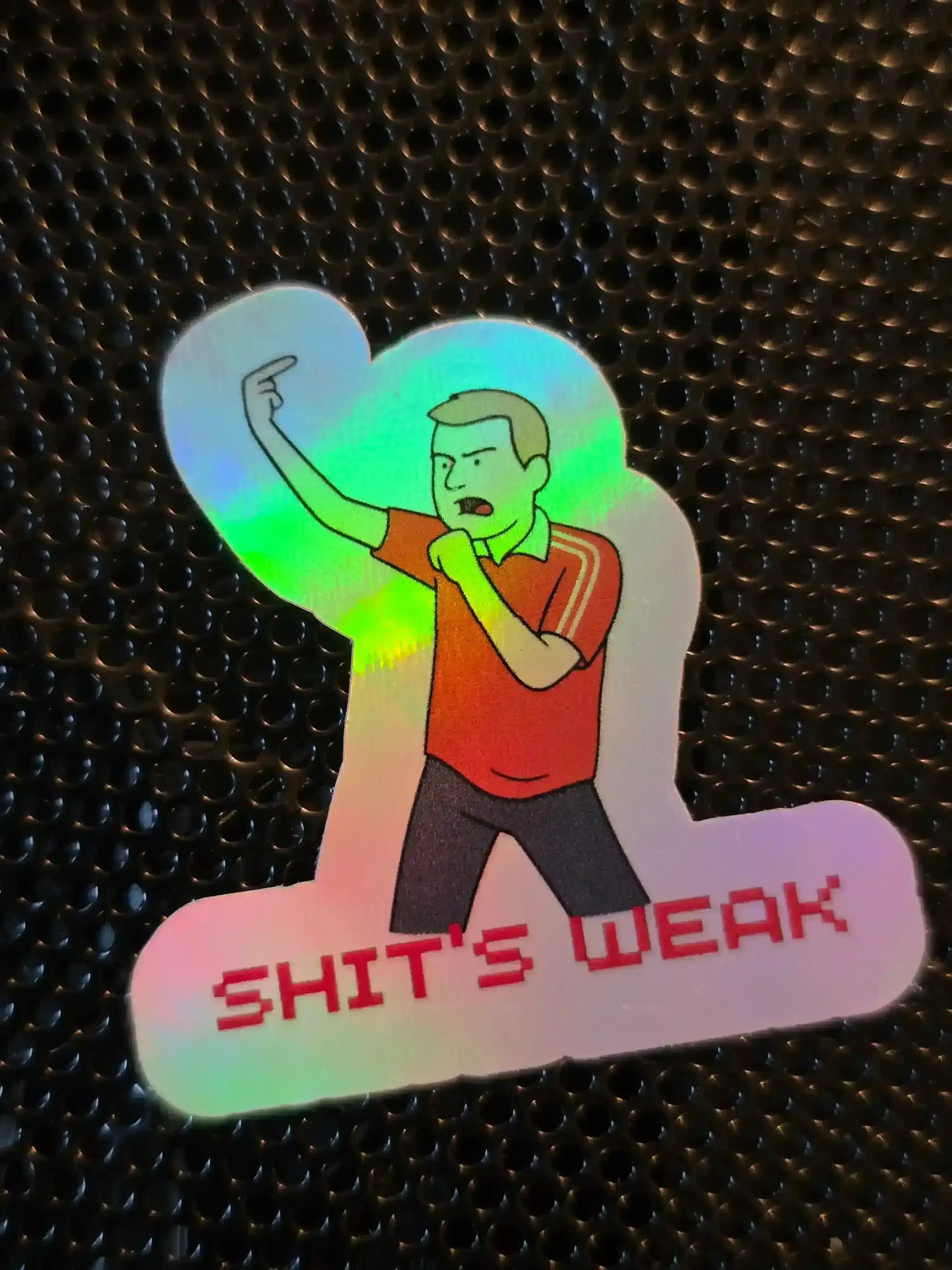 Shit’s Weak Grandmas Boy Inspired - Premium Vinyl Sticker