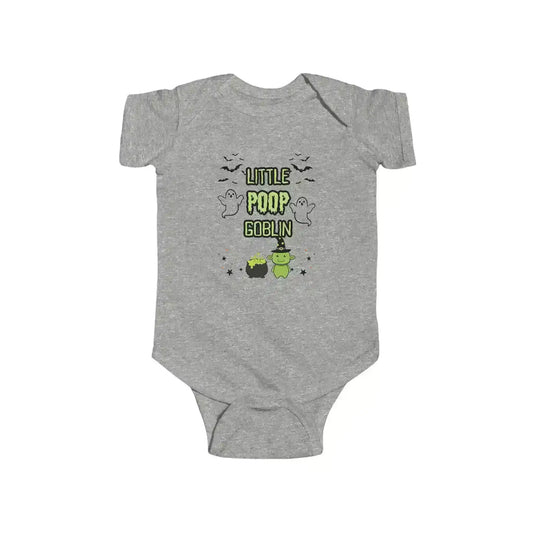 Little Poop Goblin – Funny Halloween Baby Onesie - Cute Spooky Infant Bodysuit - Cady Creations