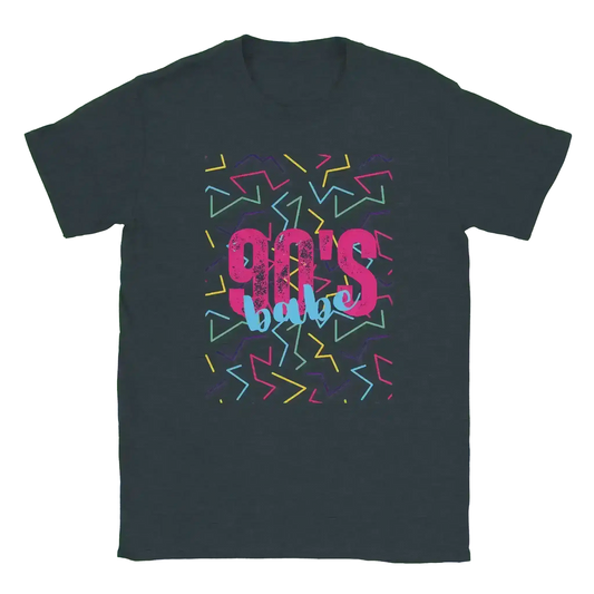90's Babe Retro Vibes Unisex Tee - Cady Creations