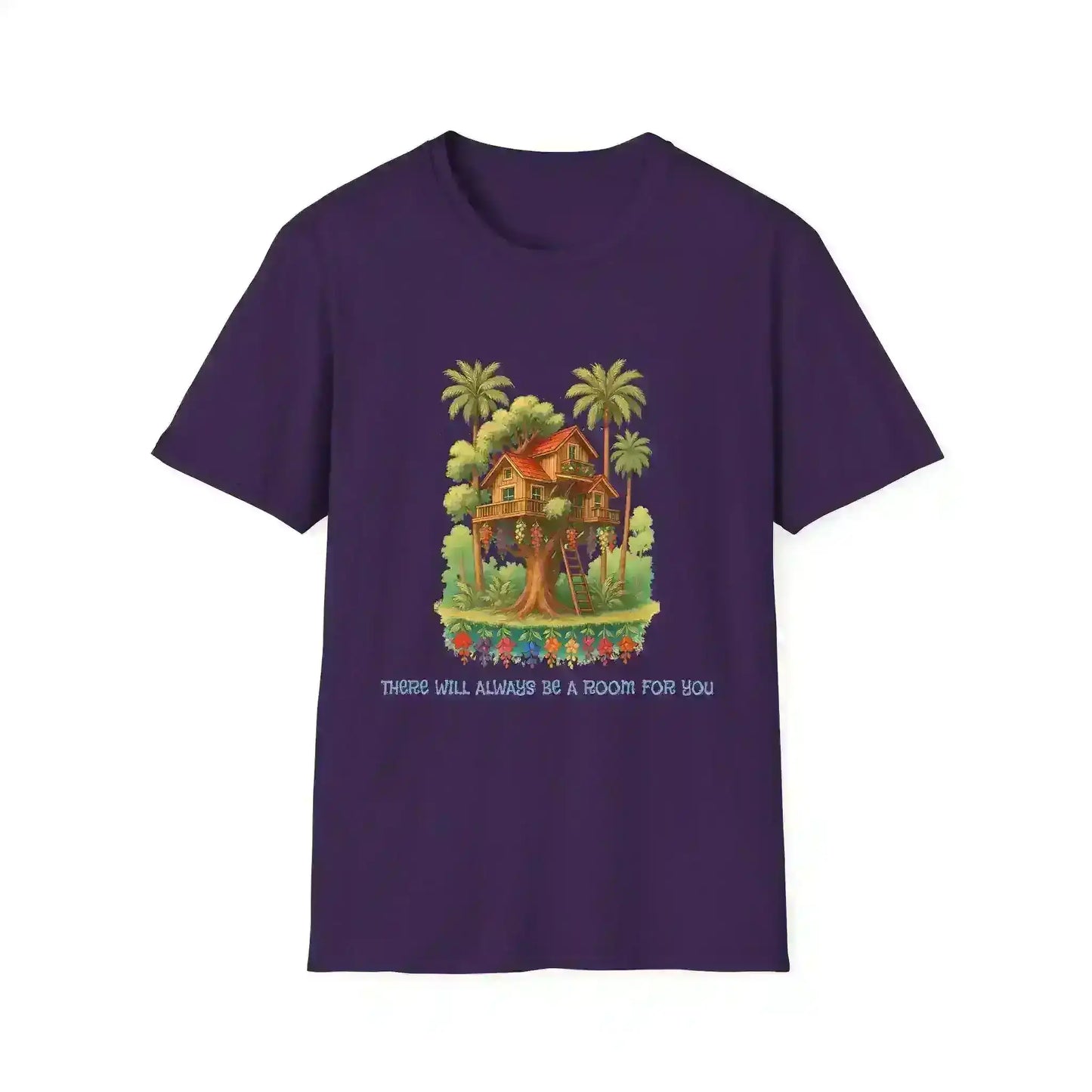 "There Will Always Be A Room For You" - Andrew McMahon in the Wilderness House in the Trees Lyric Inspired Fitted Tee - Cady Creations