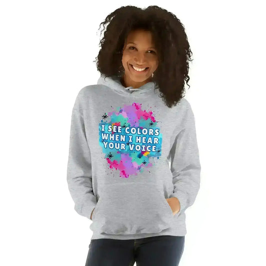 Andrew McMahon Synesthesia Inspired - Pullover Hoodie - Cady Creations