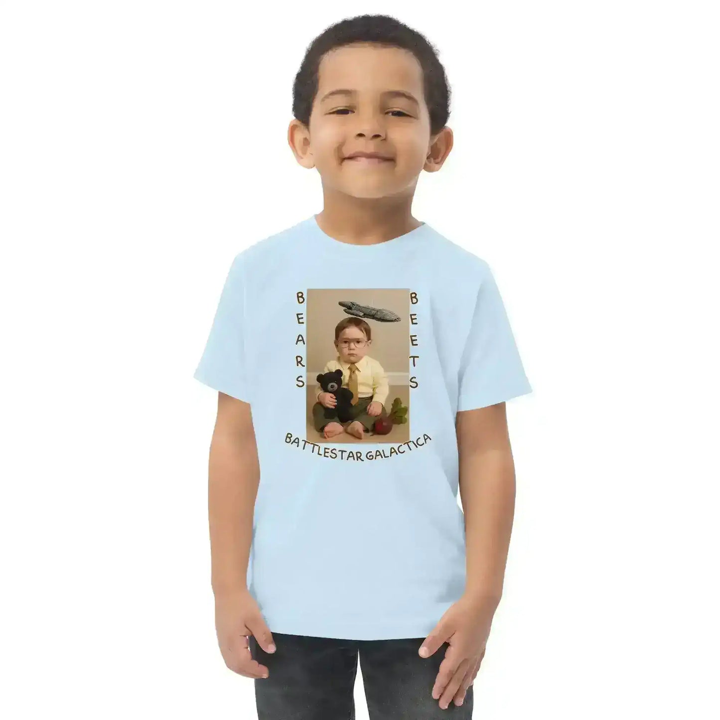 Bears Beets Battlestar Galactica Toddler Graphic Tee - Cady Creations