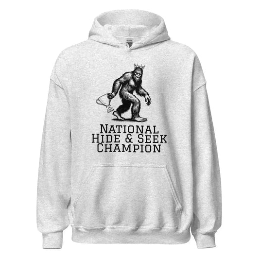 Bigfoot National Hide & Seek Champion - Pullover Hoodie - Cady Creations