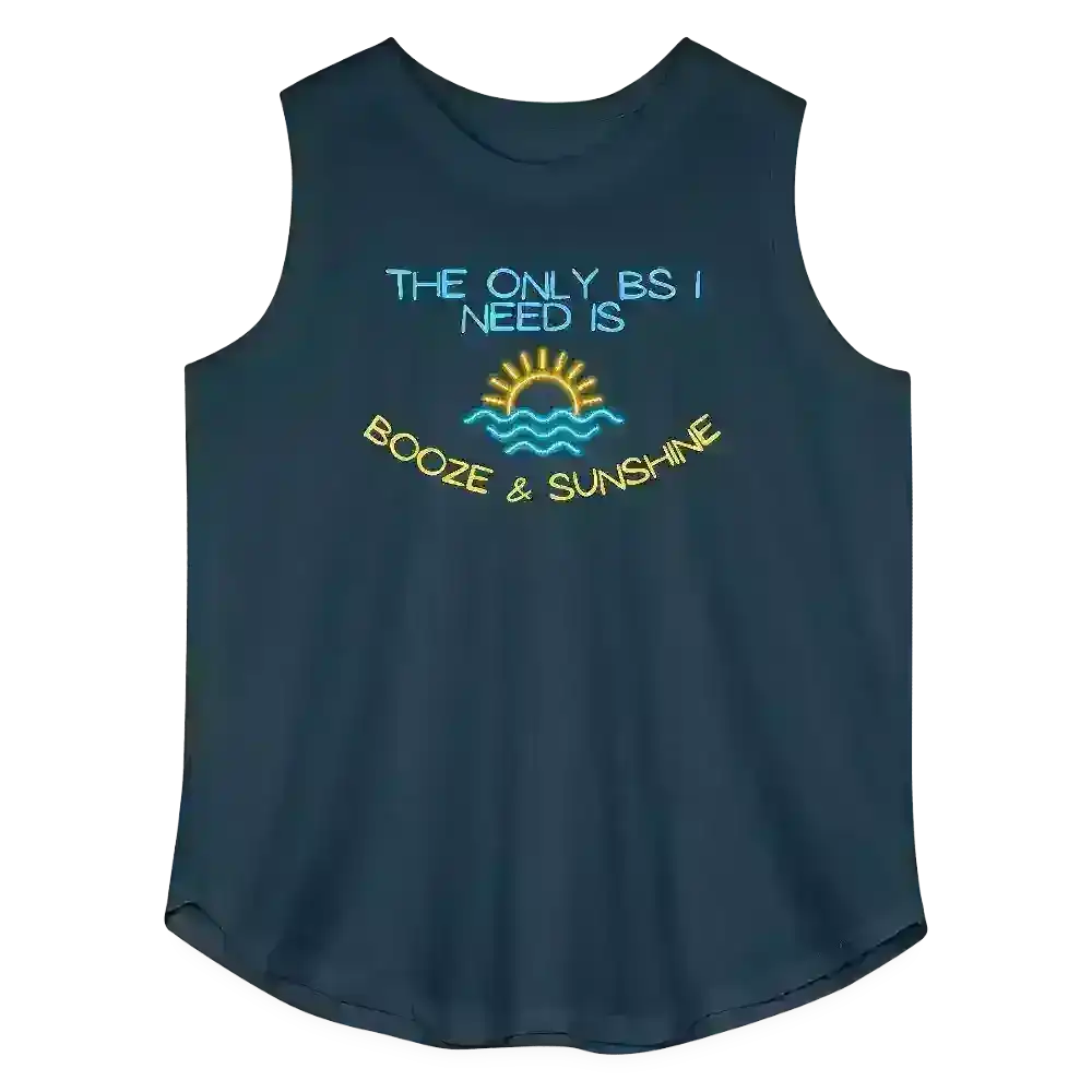 Booze & Sunshine - Curvy Tank - Cady Creations
