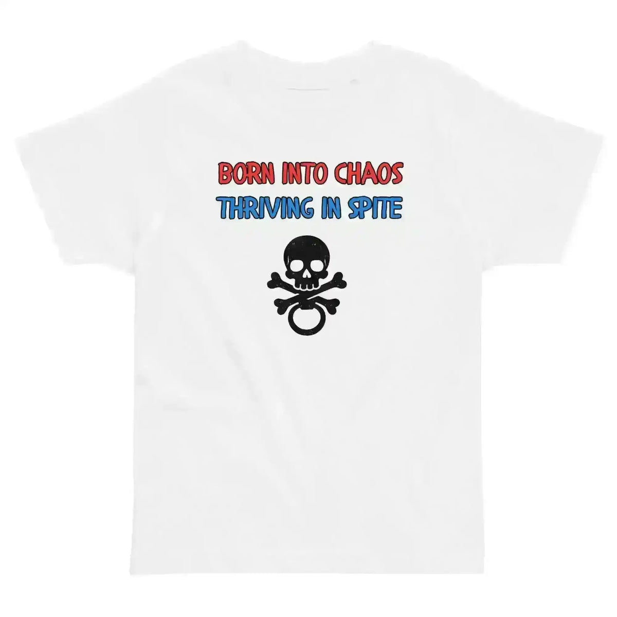 Born Into Chaos Thriving In Spite - Toddler Tee - Cady Creations