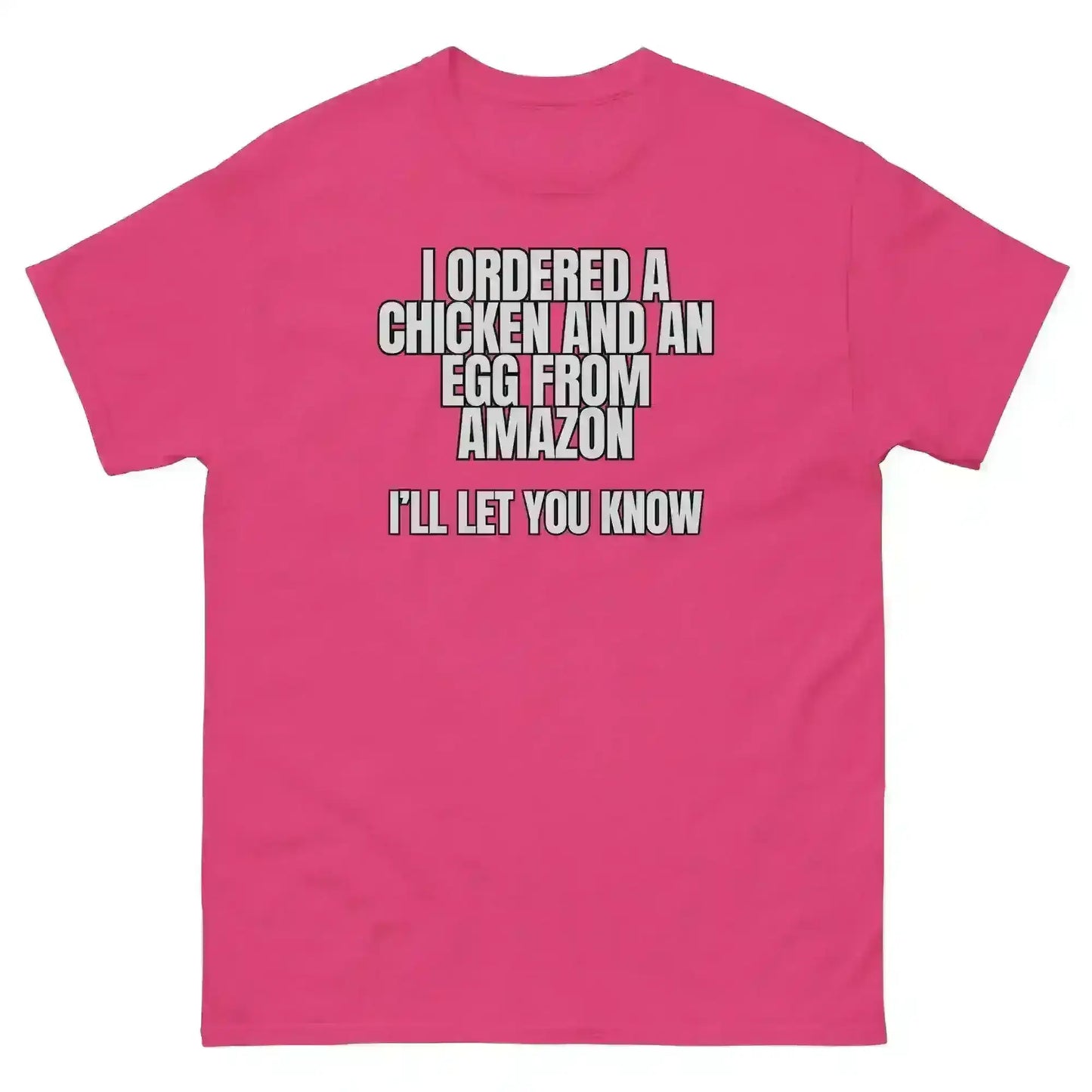 Chicken or Egg Amazon Dad Joke - Unisex Tee - Cady Creations