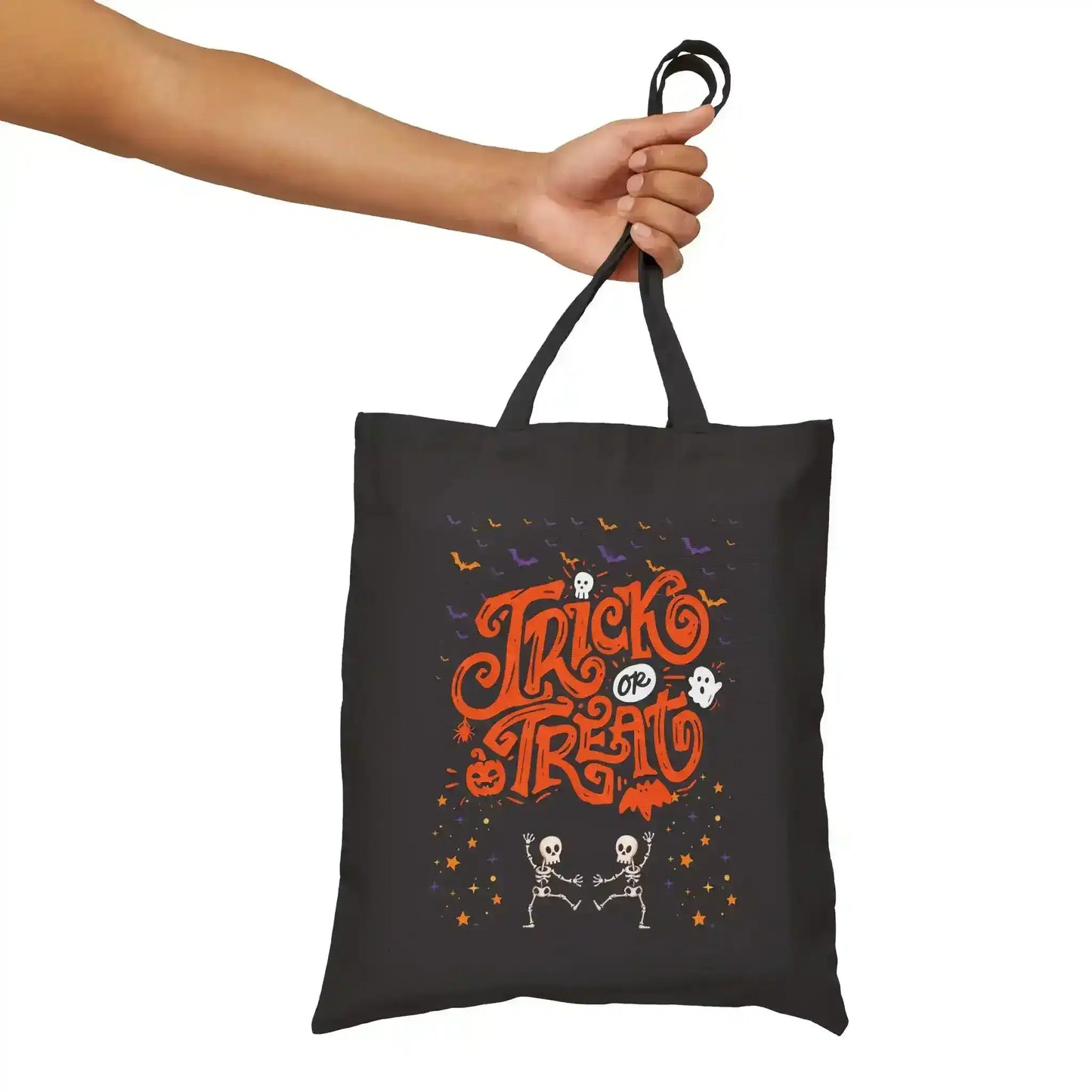 Dancing Skeletons Trick Or Treat Bag - Cady Creations