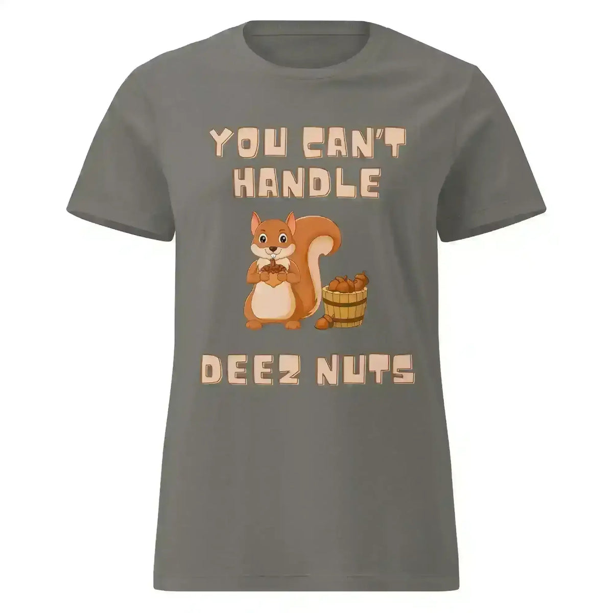 Deez Nuts Squirrel - Fitted Tee - Cady Creations