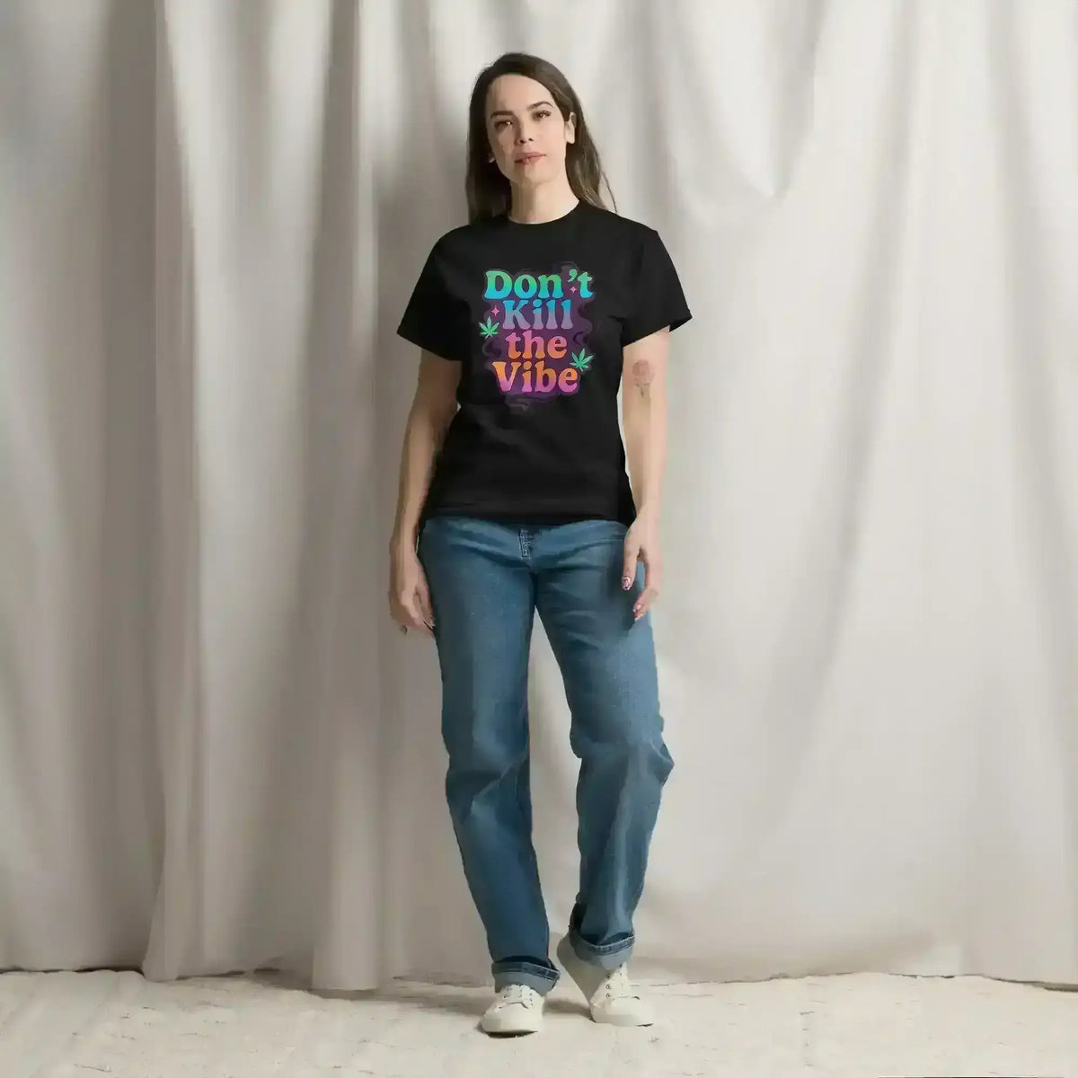 Don't Kill The Vibe Unisex Tee - Wit & Whimsy Collection - Cady Creations
