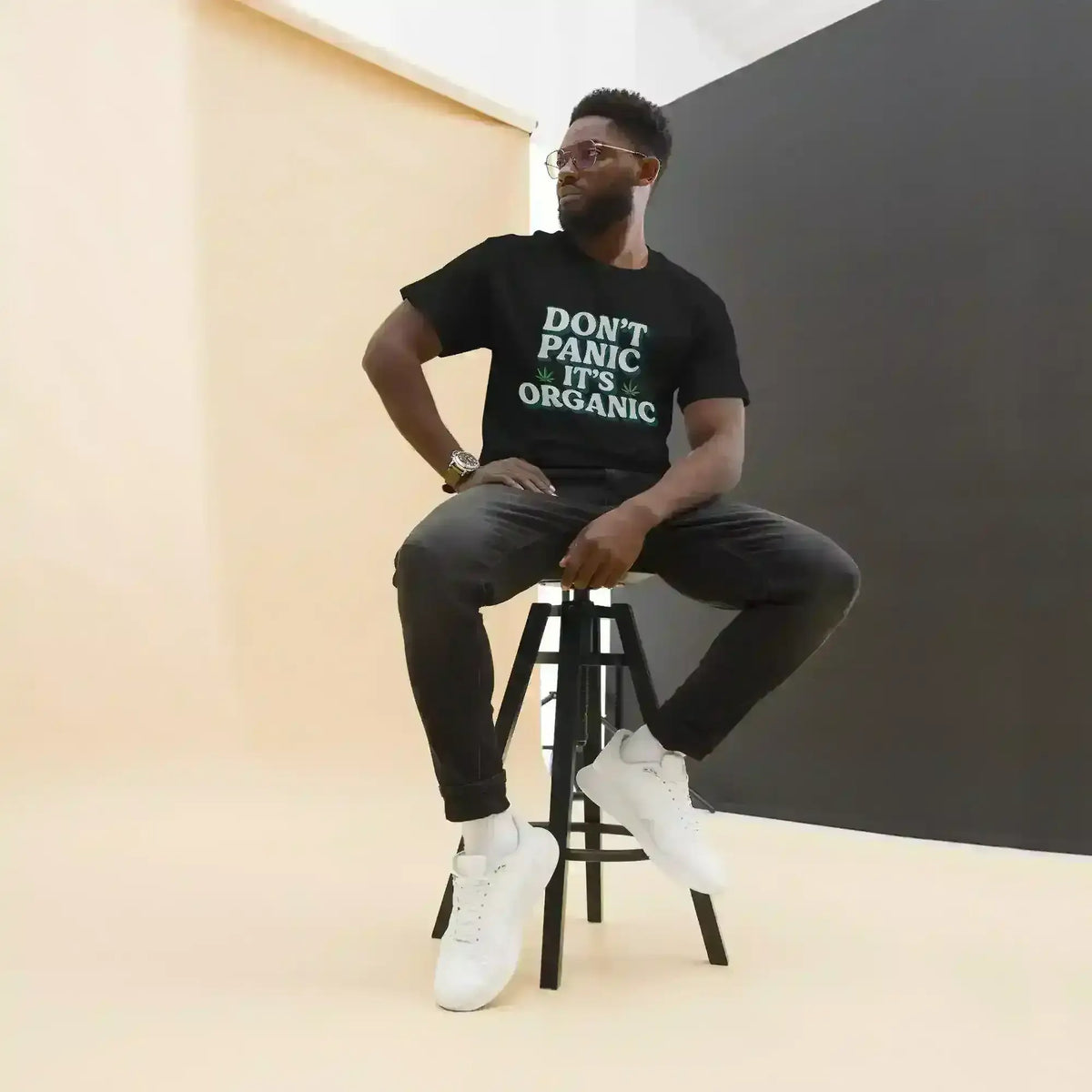 Don't Panic It's Organic Unisex Tee - Cady Creations
