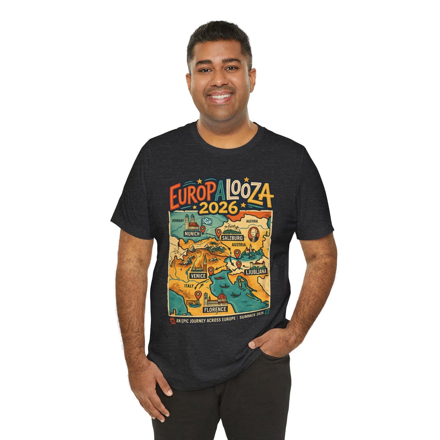 Europalooza 2026 Tour Tee — Custom Request - Cady Creations