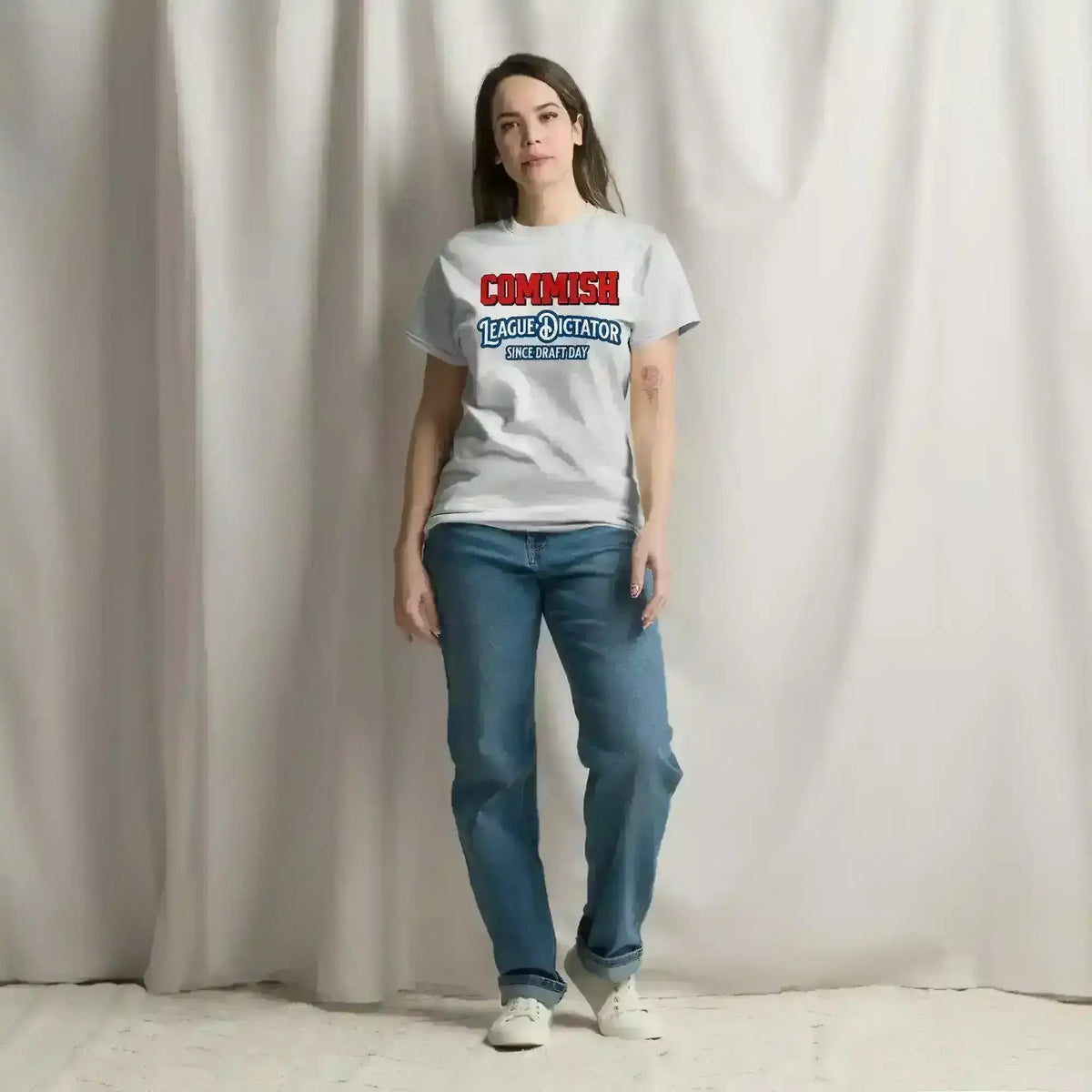 Commish League Dictator Since Draft Day Unisex Tee - Fantasy Football Humor - Cady Creations