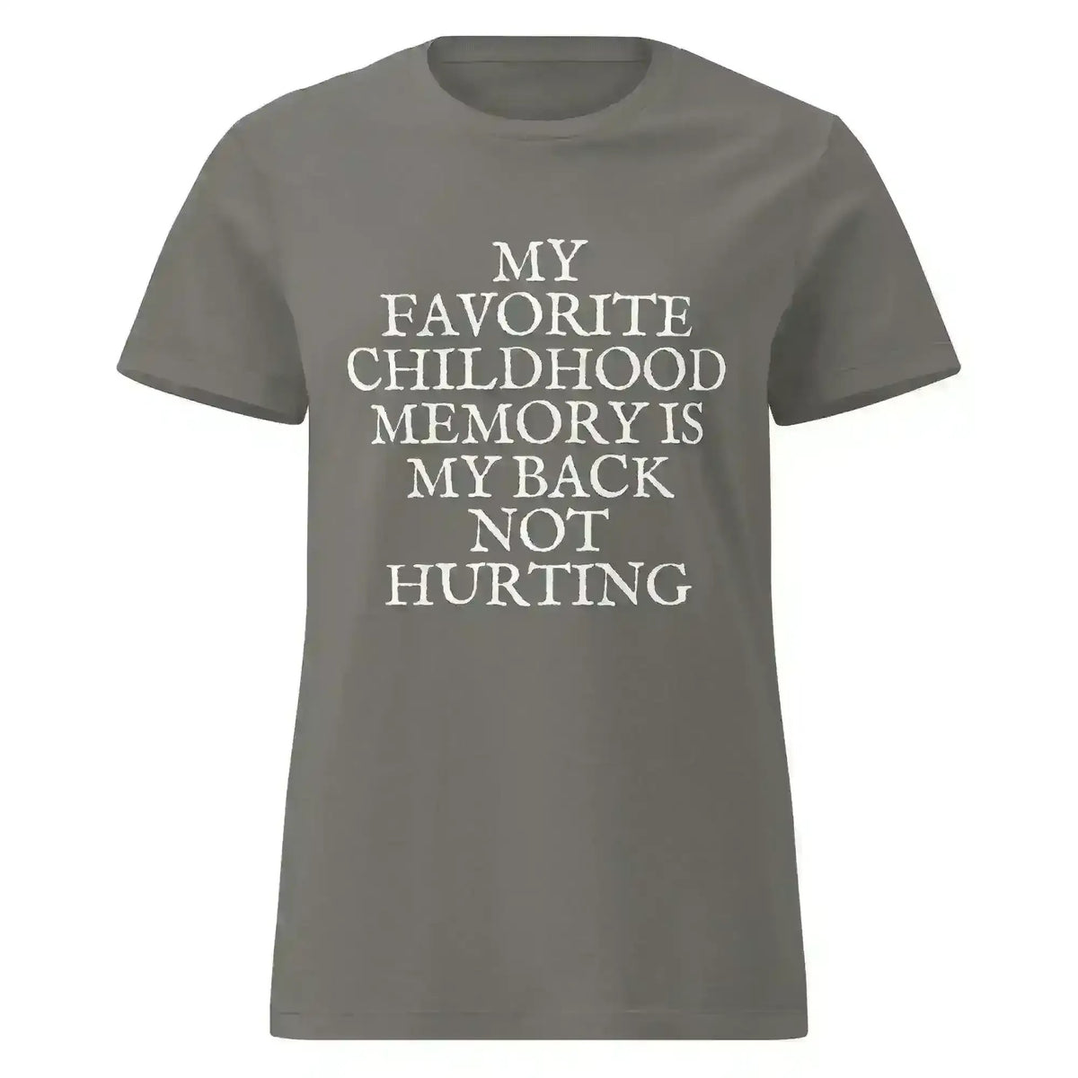 Favorite Childhood Memory - Fitted Tee - Cady Creations