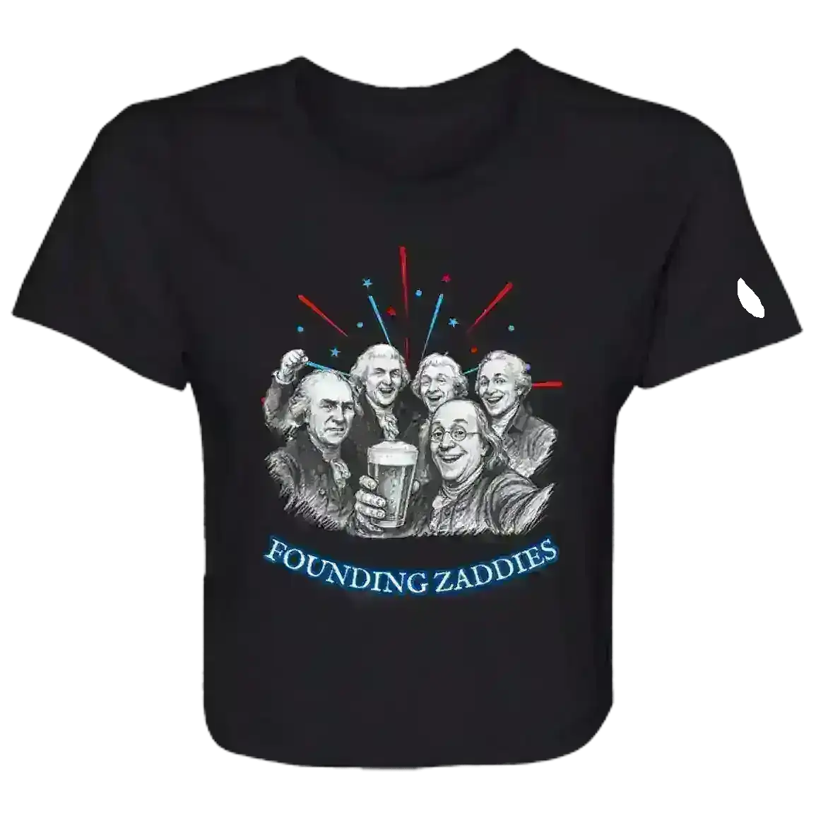 Founding Zaddies - Crop Top - Cady Creations