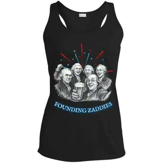 Founding Zaddies - Racerback Tank - Cady Creations