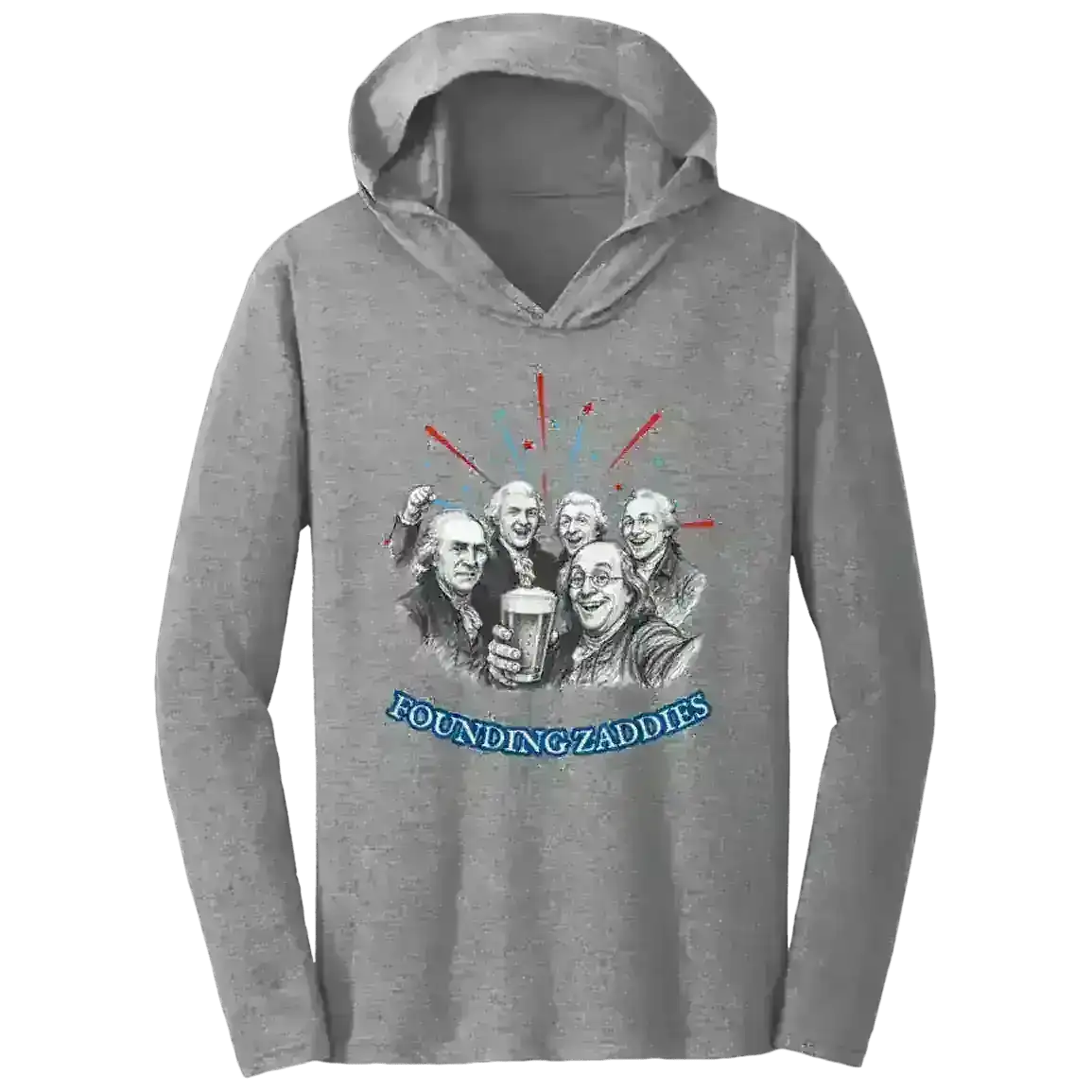 Founding Zaddies - Tee Shirt Hoodie - Cady Creations