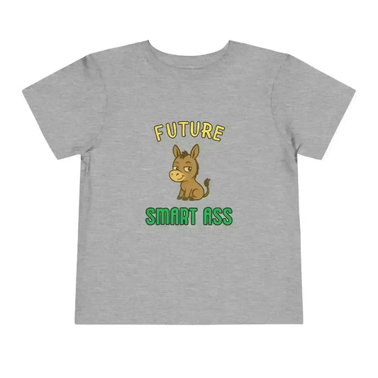 "Future Smart Ass" - Humorous Donkey Toddler Tee - Cady Creations