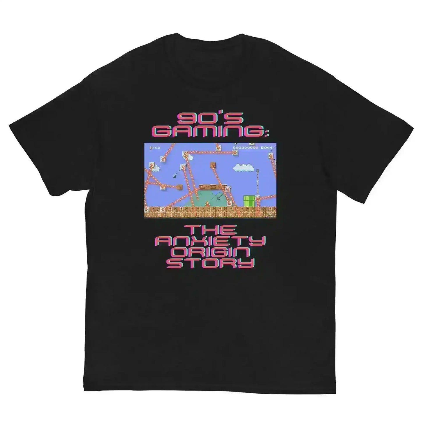 Gaming Anxiety Origin Story - Unisex Tee - Cady Creations
