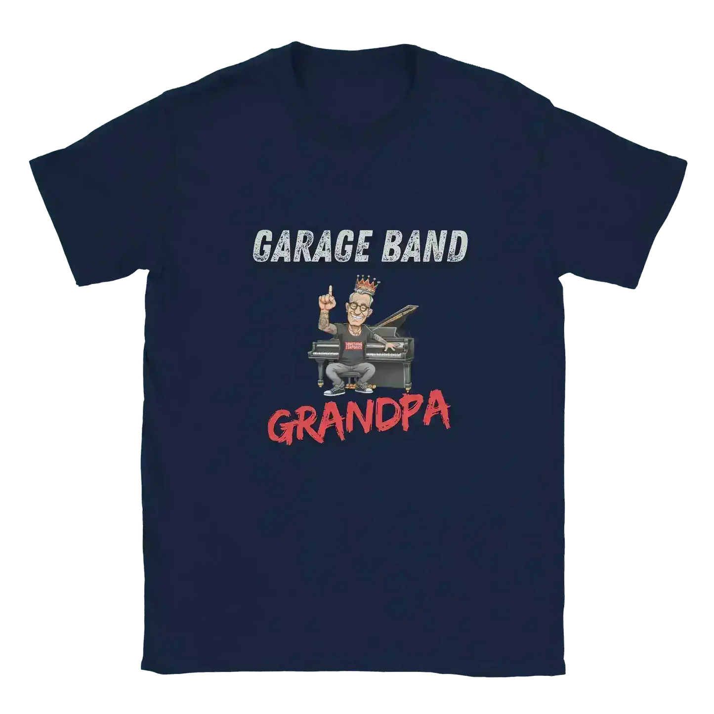 Garage Band Grandpa Something Corporate Inspired Unisex Tee - Cady Creations
