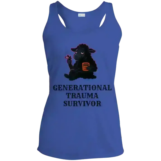 Generational Trauma Survivor - Racerback Tank - Cady Creations