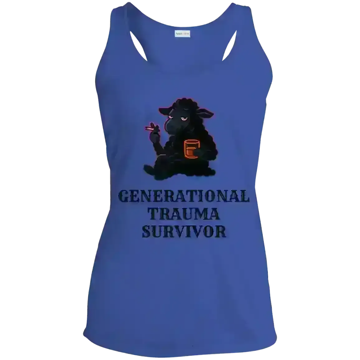Generational Trauma Survivor - Racerback Tank - Cady Creations