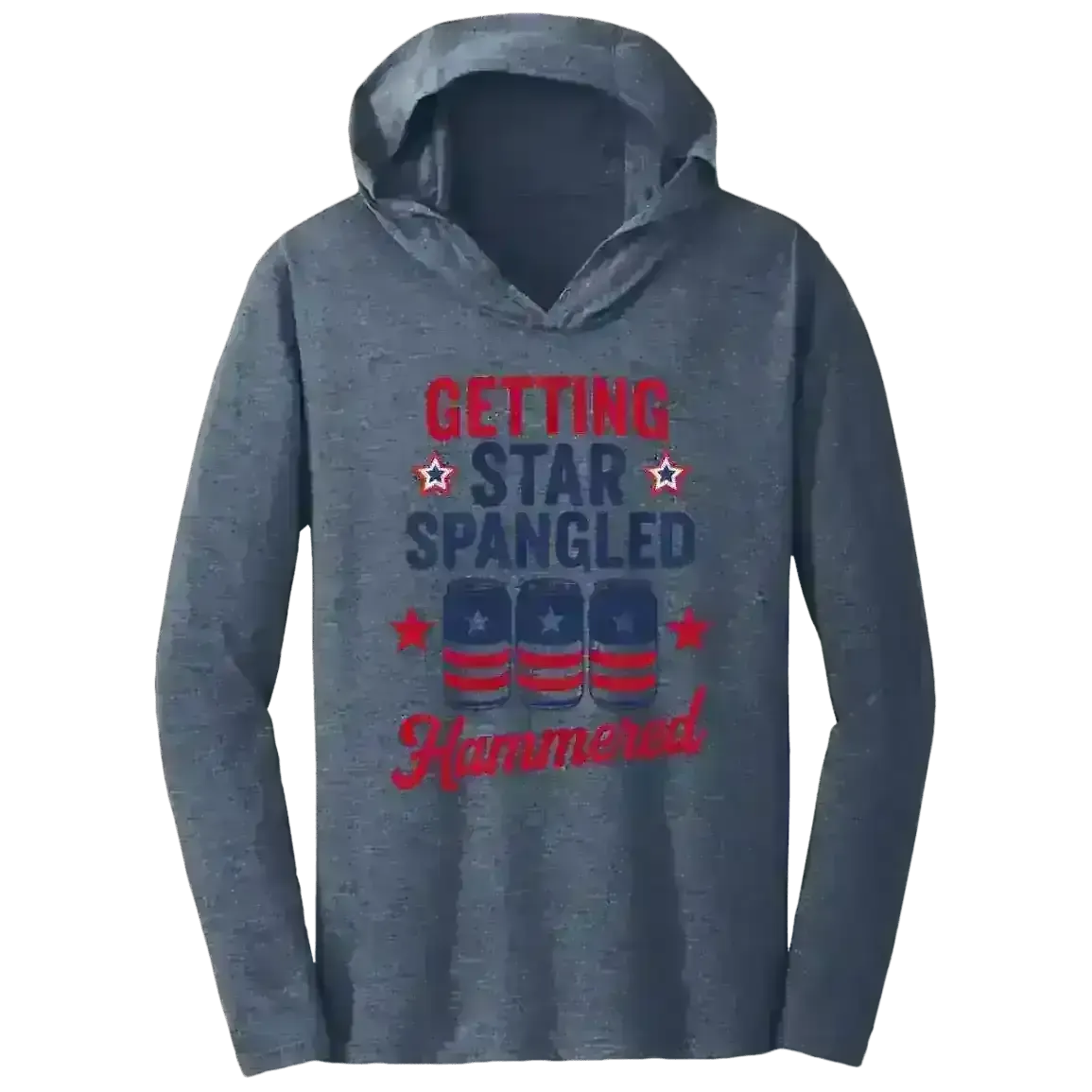 Getting Star Spangled Hammered - Tee Shirt Hoodie - Cady Creations