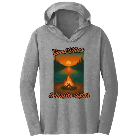 Good Vibes & Bonfire Nights - Tee Shirt Hoodie - Cady Creations