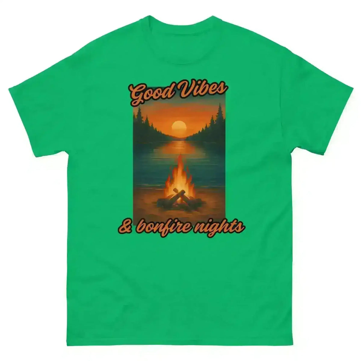 Good Vibes & Bonfire Nights - Unisex Tee - Cady Creations
