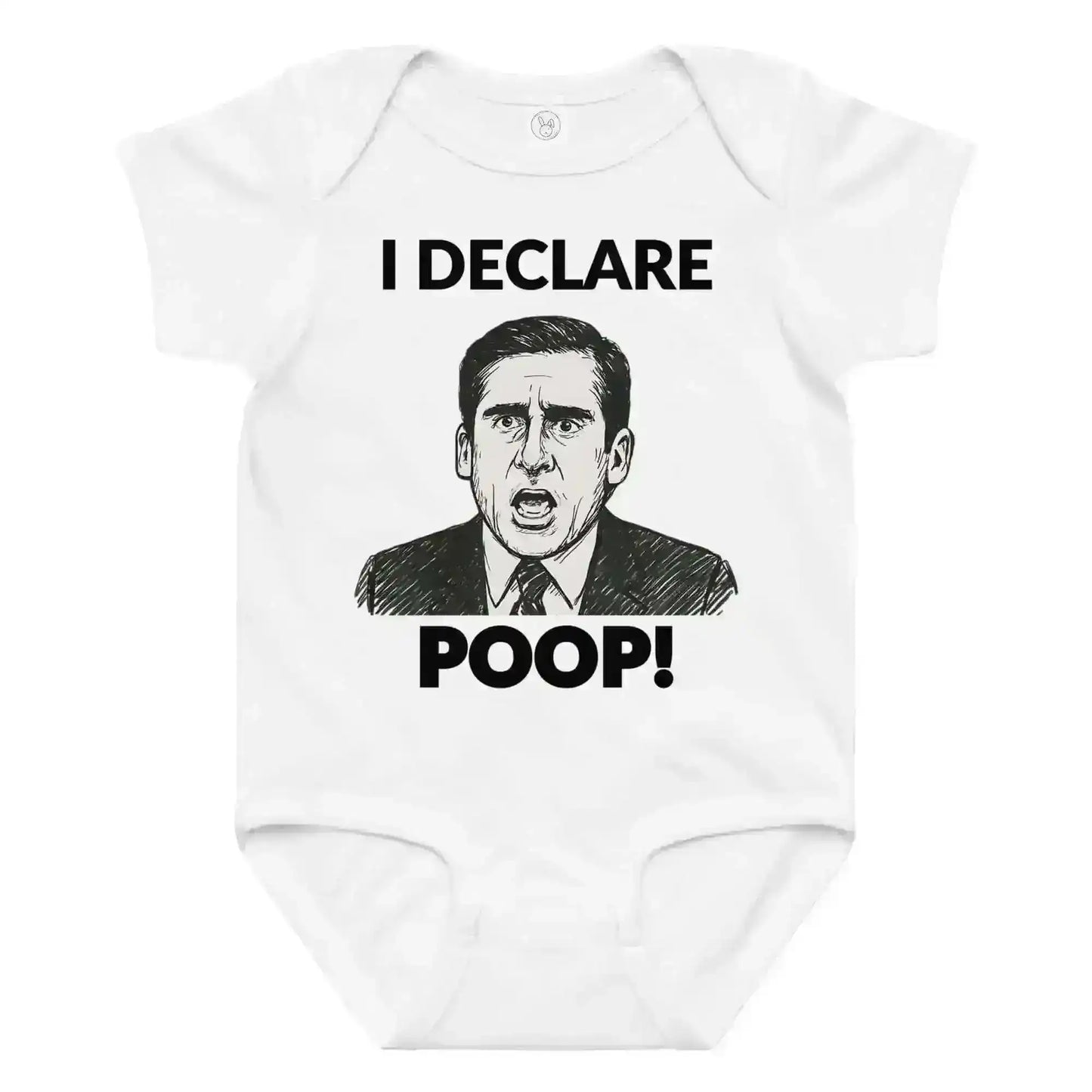 I Declare Poop The Office Inspired Baby Onesie - Cady Creations