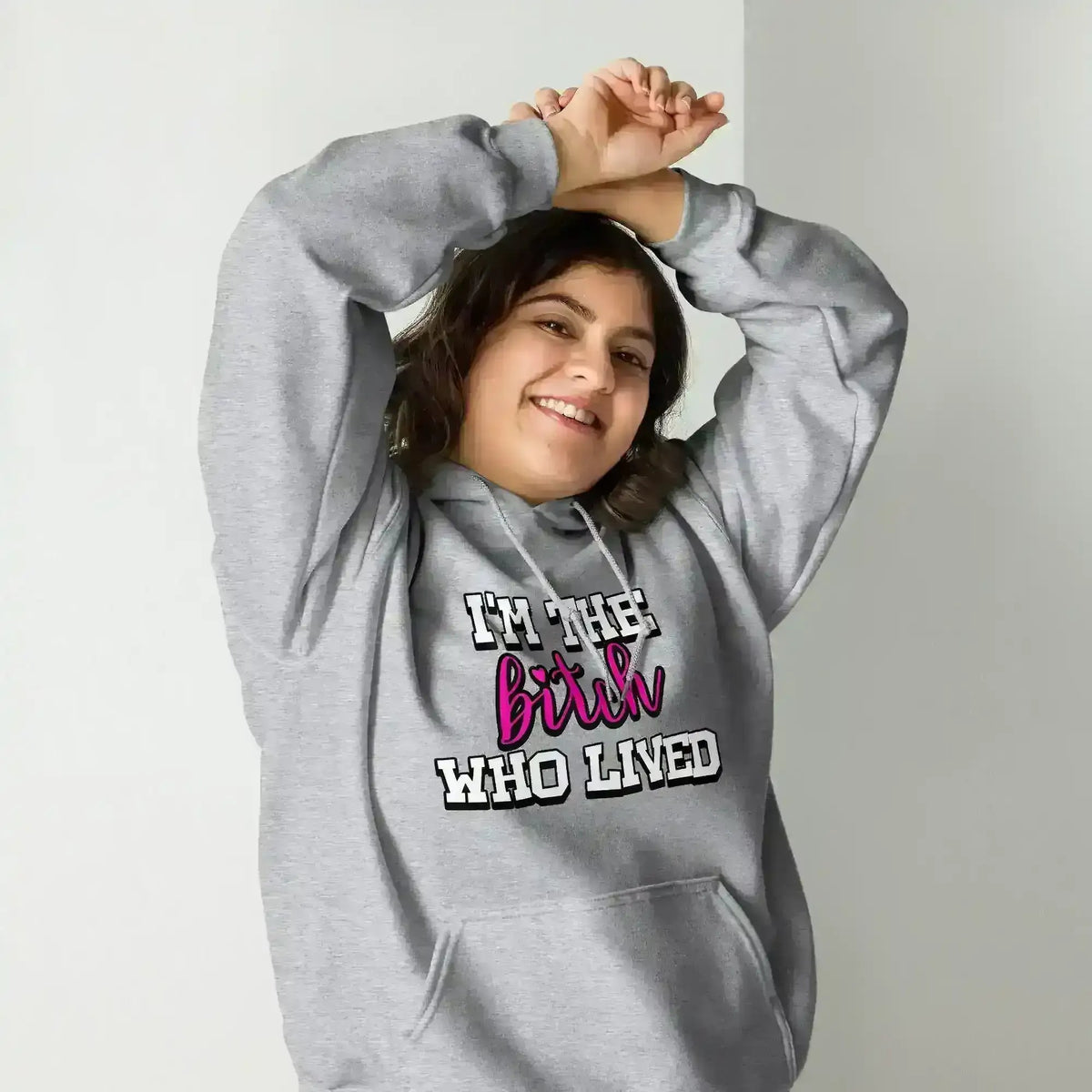 I'm The Bitch Who Lived Pullover Hoodie - Cady Creations