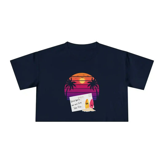 Jack's Mannequin Holiday From Real Inspired - Crop Top - Cady Creations