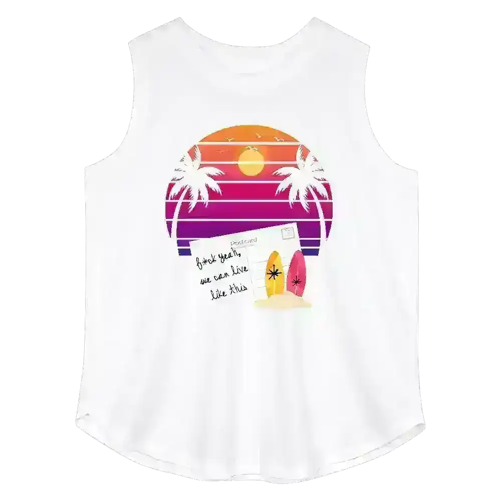 Jack's Mannequin Holiday From Real Inspired - Curvy Tank - Cady Creations