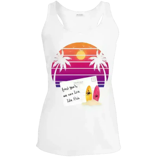 Jack's Mannequin Holiday From Real Inspired - Racerback Tank - Cady Creations