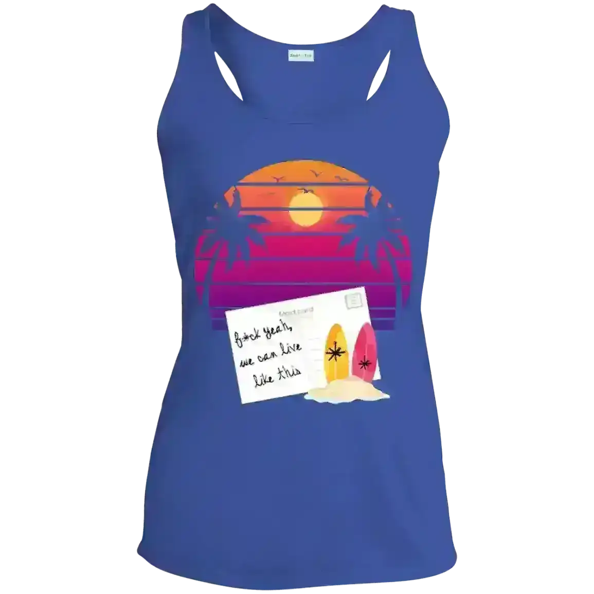 Jack's Mannequin Holiday From Real Inspired - Racerback Tank - Cady Creations