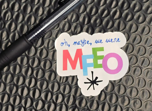 MFEO | Jack’s Mannequin Lyric Sticker - Cady Creations