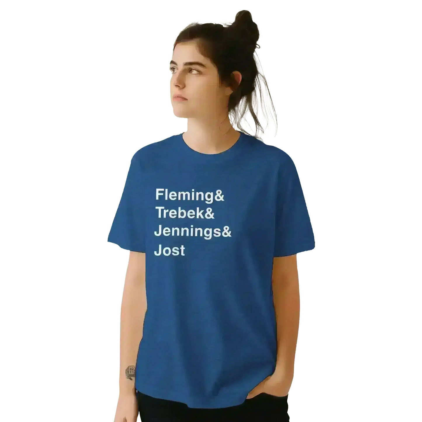 Jeopardy Hosts - Unisex Tee - Cady Creations