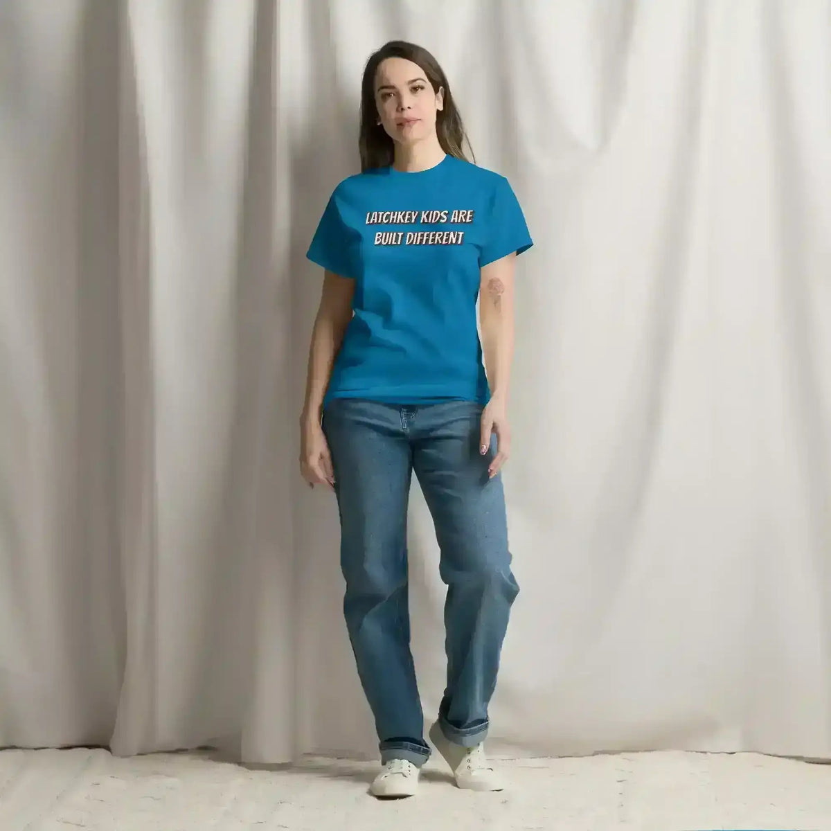 Latchkey Kids Are Built Different Unisex Tee - Cady Creations