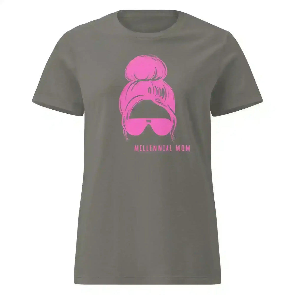 Millennial Mom - Fitted Tee - Cady Creations