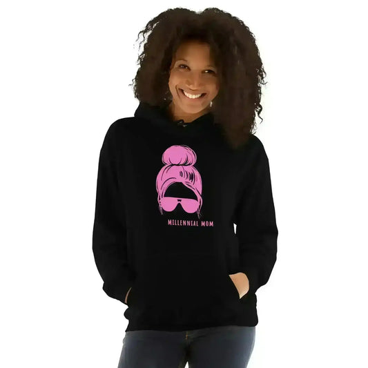 Millennial Mom - Pullover Hoodie - Cady Creations