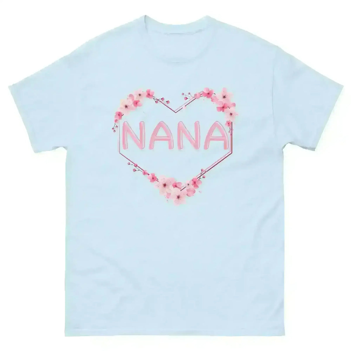 Nana Floral Heart - Unisex Tee - Cady Creations