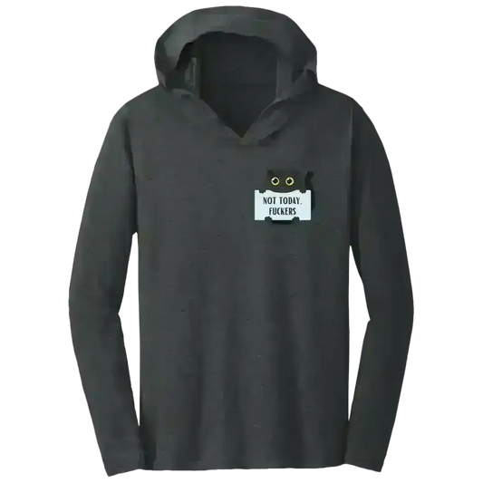 Not Today Cat -Tee Shirt Hoodie - Cady Creations
