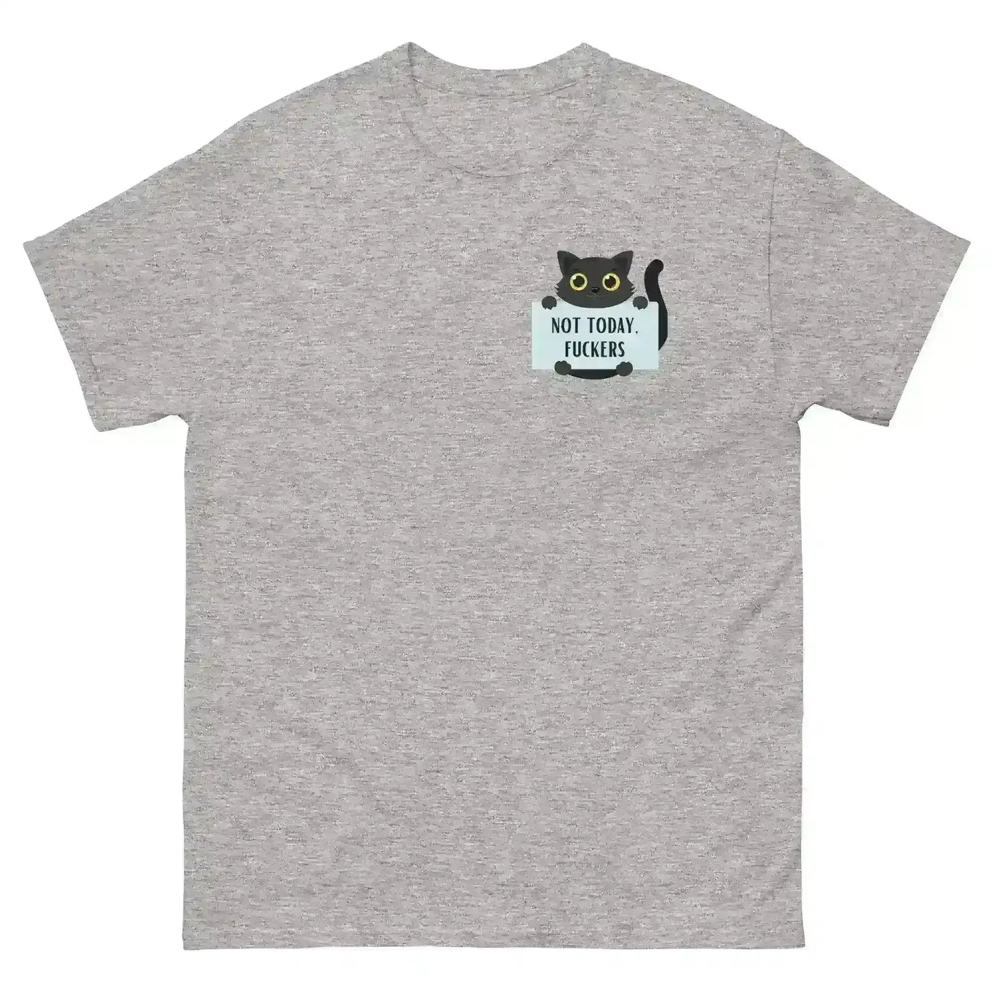 Not Today Cat Unisex Graphic Tee - Cady Creations