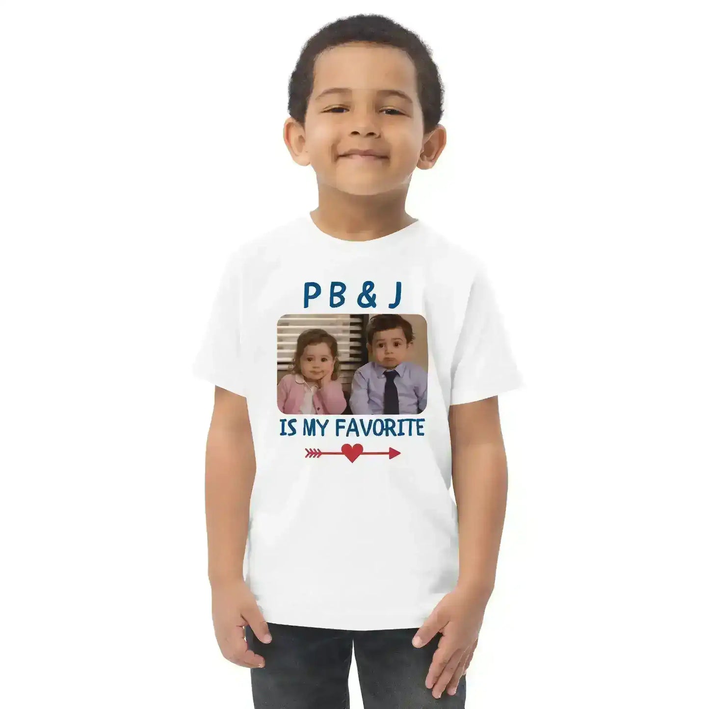 PB & J Is My Favorite Office Kids Toddler Tee - Cady Creations