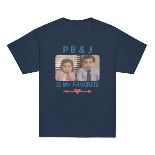PB & J Is My Favorite Office Kids Youth Tee - Cady Creations