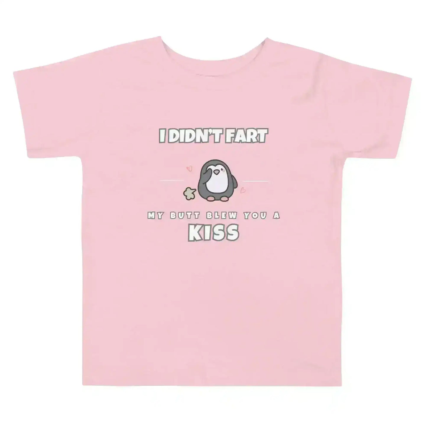 Penguin Toots Butt Kiss Toddler Tee - Cady Creations