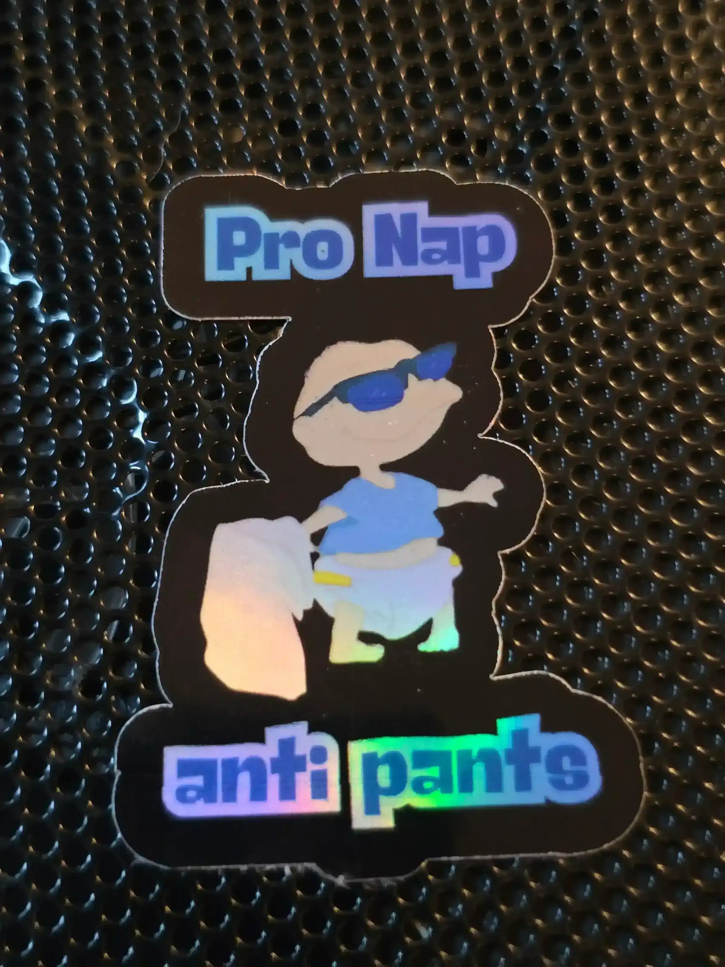 Pro Nap Anti Pants Tommy Pickles Inspired - Premium Vinyl Sticker - Cady Creations