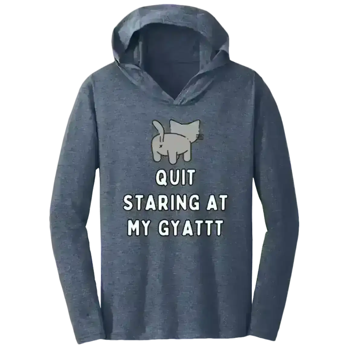 Quit Staring At My Gyatt Cat - Tee Shirt Hoodie - Cady Creations