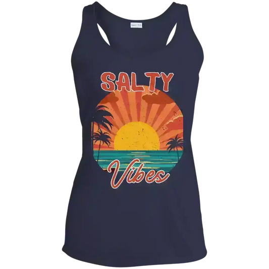 Salty Vibes - Racerback Tank - Cady Creations