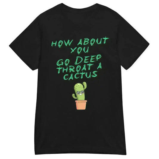 Sassy Cactus - Fitted Tee - Cady Creations